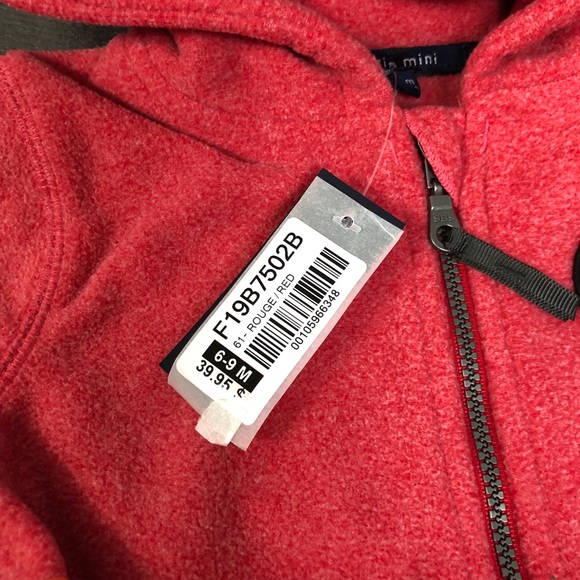 Baby hoodie polar vest - Picture 4 of 6